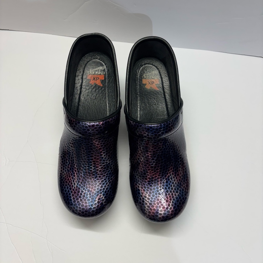 Dansko Multicolor Patterned Clogs - image 1